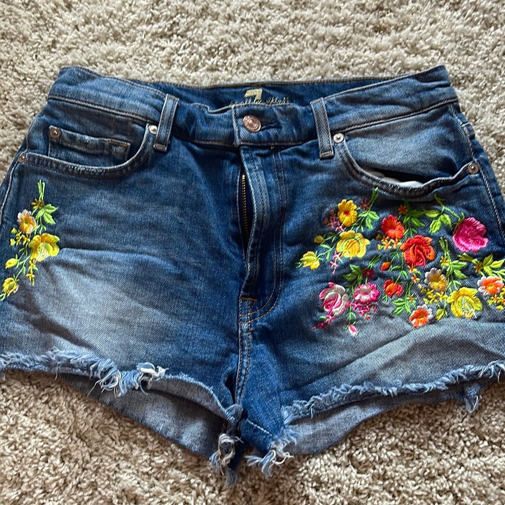 7 For All Mankind shorts